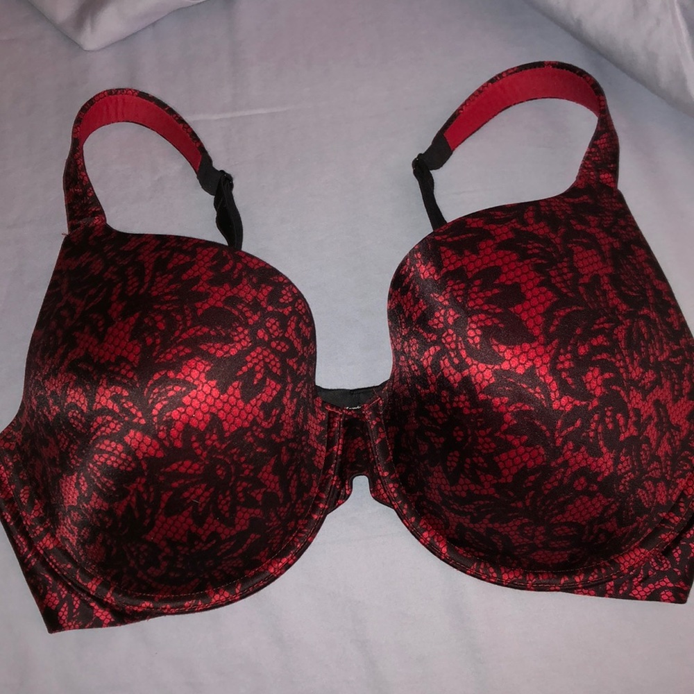Soma red bra with lace illusion 🌹
